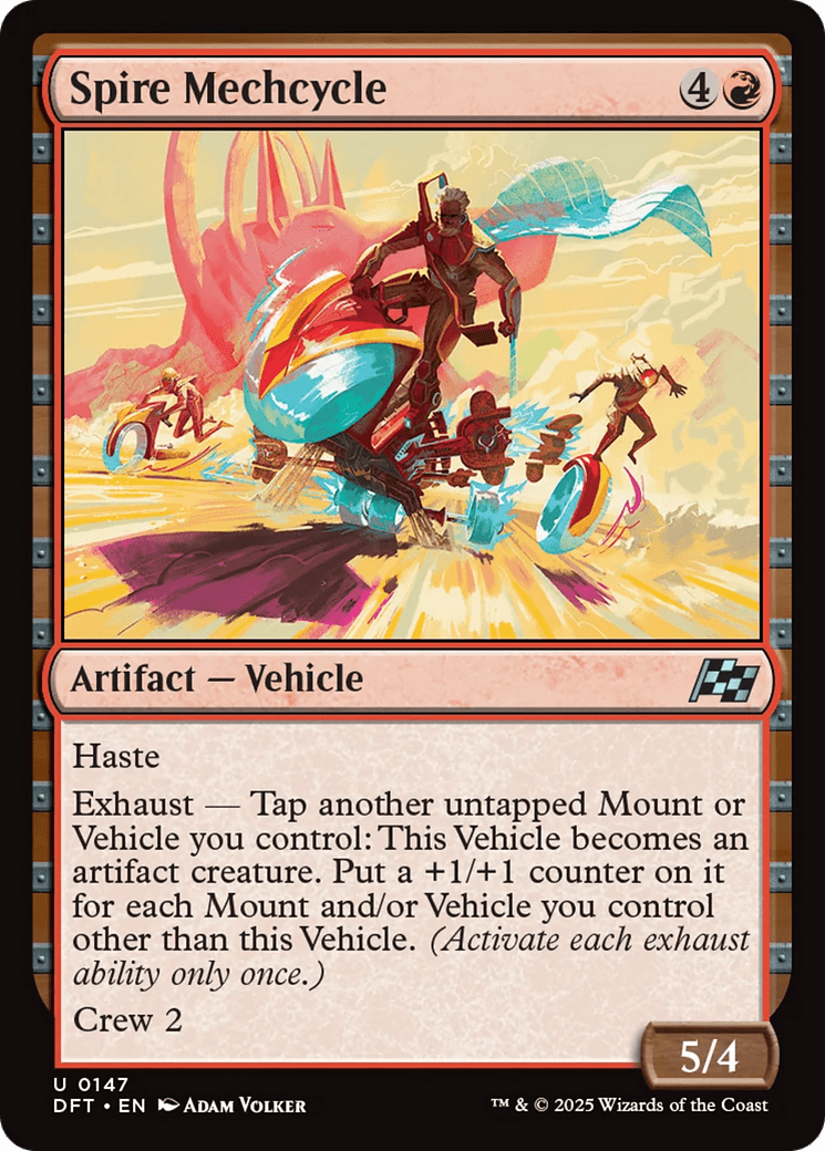 Spire Mechcycle [Aetherdrift] MTG Single Magic: The Gathering  | Multizone: Comics And Games