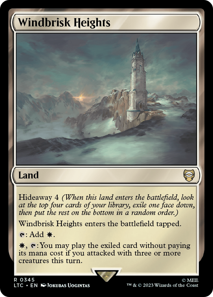 Windbrisk Heights [The Lord of the Rings: Tales of Middle-Earth Commander] MTG Single Magic: The Gathering  | Multizone: Comics And Games