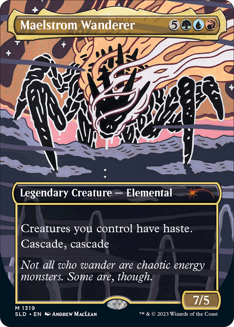 Maelstrom Wanderer (Rainbow Foil) [Secret Lair Drop Series] MTG Single Magic: The Gathering  | Multizone: Comics And Games