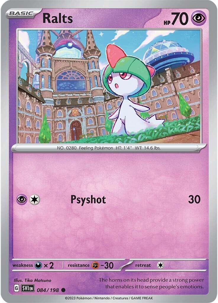 Ralts (084/198) [Scarlet & Violet: Base Set] Pokemon Single Pokémon  | Multizone: Comics And Games