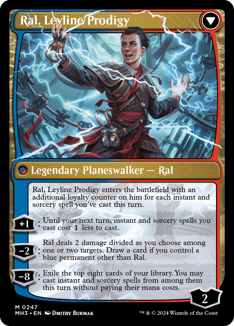 Ral, Monsoon Mage // Ral, Leyline Prodigy [Modern Horizons 3] MTG Single Magic: The Gathering  | Multizone: Comics And Games