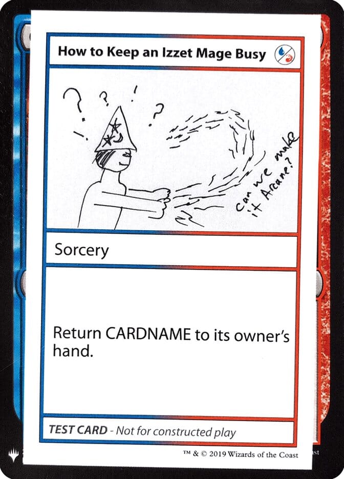 How to Keep an Izzet Mage Busy [Mystery Booster Playtest Cards] MTG Single Magic: The Gathering  | Multizone: Comics And Games