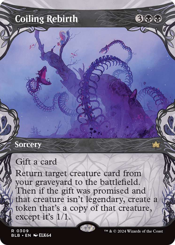 Coiling Rebirth (Showcase) [Bloomburrow] MTG Single Magic: The Gathering  | Multizone: Comics And Games