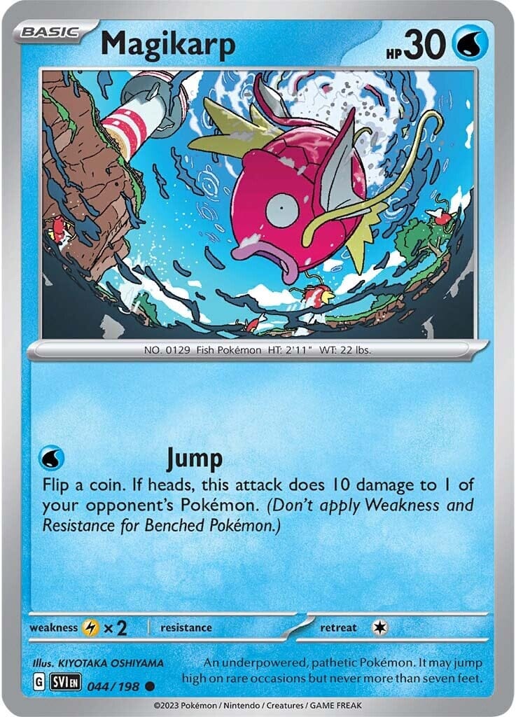 Magikarp (044/198) [Scarlet & Violet: Base Set] Pokemon Single Pokémon  | Multizone: Comics And Games