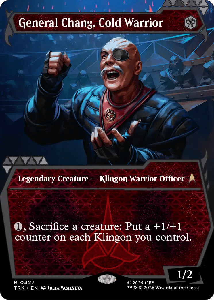 General Chang, Cold Warrior (0427) (Showcase) [Star Trek] MTG Single Magic: The Gathering  | Multizone: Comics And Games
