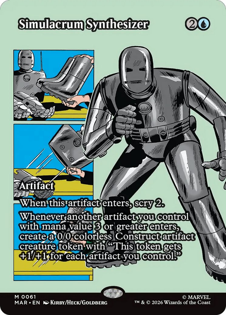 Simulacrum Synthesizer (Borderless) [Marvel Universe: Eternal-Legal] | Multizone: Comics And Games