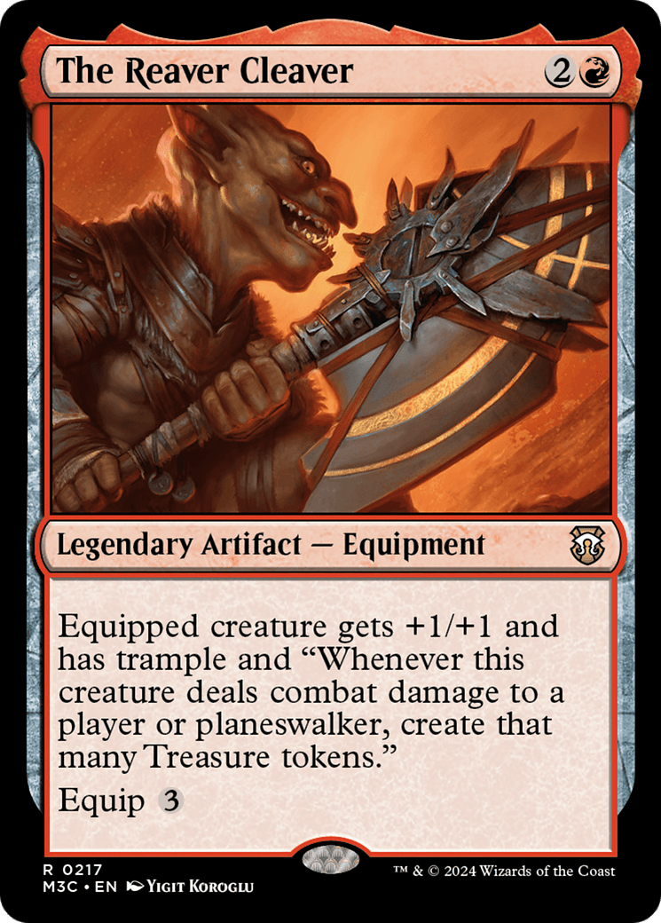 The Reaver Cleaver [Modern Horizons 3 Commander] MTG Single Magic: The Gathering  | Multizone: Comics And Games