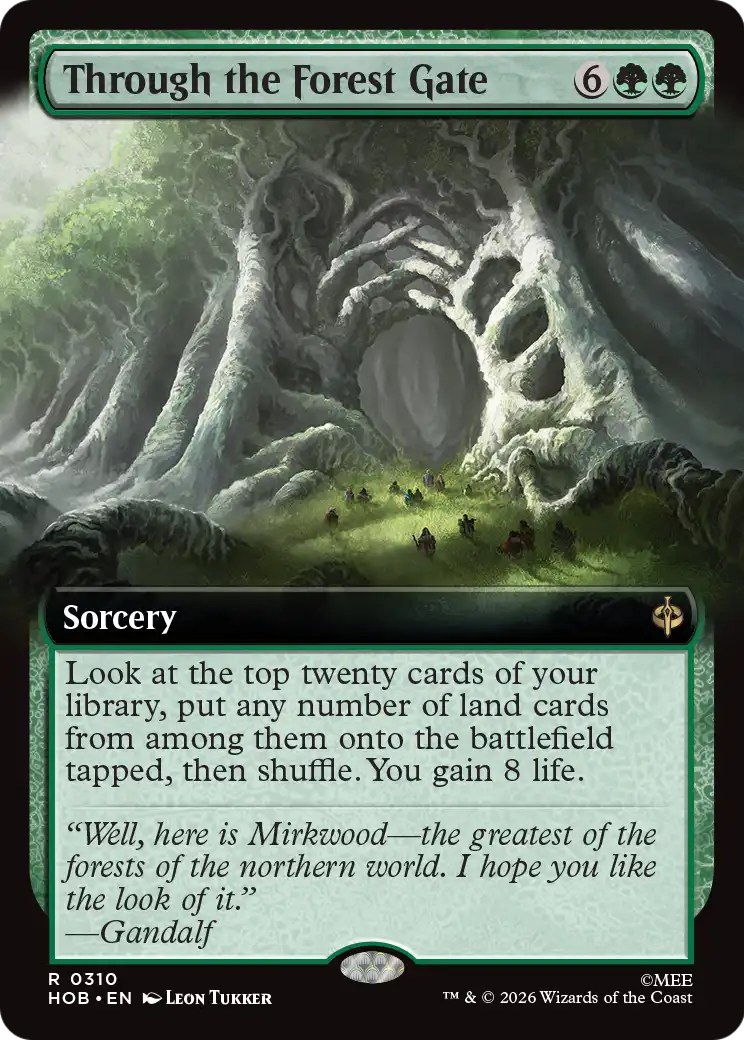 Through the Forest Gate (Extended Art) [The Hobbit] | Multizone: Comics And Games