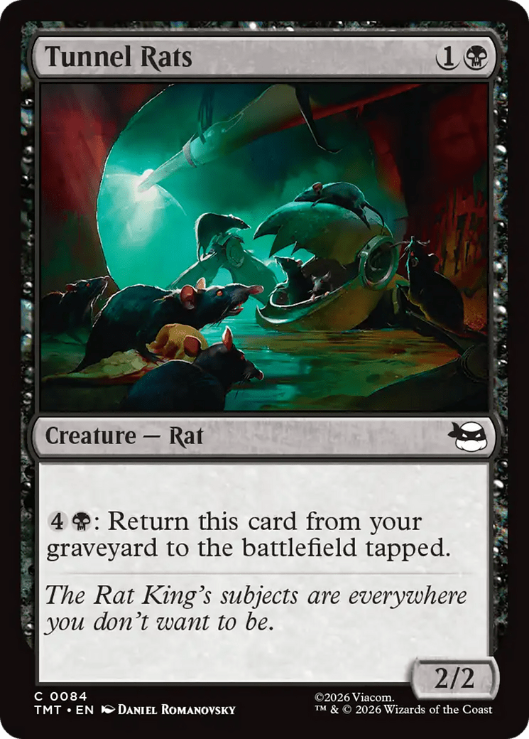 Tunnel Rats [Teenage Mutant Ninja Turtles] MTG Single Magic: The Gathering  | Multizone: Comics And Games