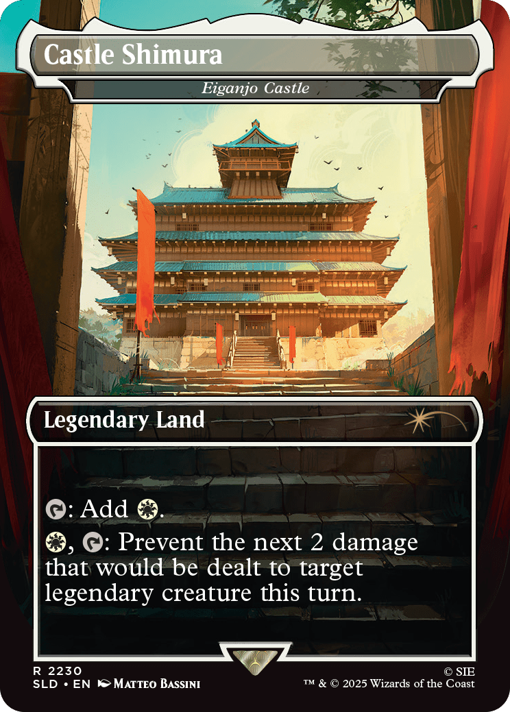 MTG SECRET LAIR PLAYSTATION SUPER DROP GHOSTS OF TSUSHIMA: SHADOW SAMURAI REGULAR (10/120) Cards Magic: The Gathering  | Multizone: Comics And Games