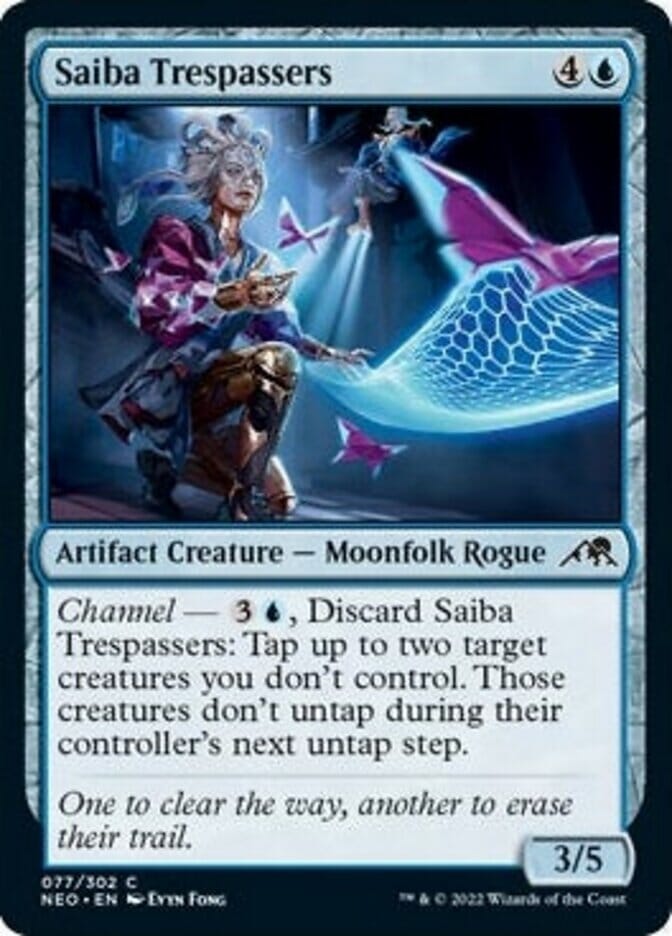 Saiba Trespassers [Kamigawa: Neon Dynasty] MTG Single Magic: The Gathering  | Multizone: Comics And Games