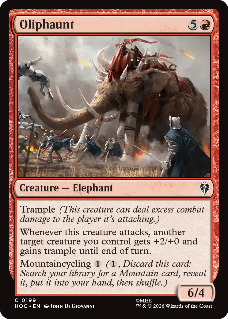 Oliphaunt [The Hobbit: Eternal-Legal] MTG Single Magic: The Gathering  | Multizone: Comics And Games