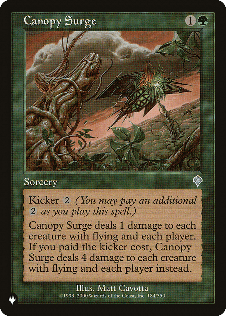 Canopy Surge [The List] MTG Single Magic: The Gathering  | Multizone: Comics And Games