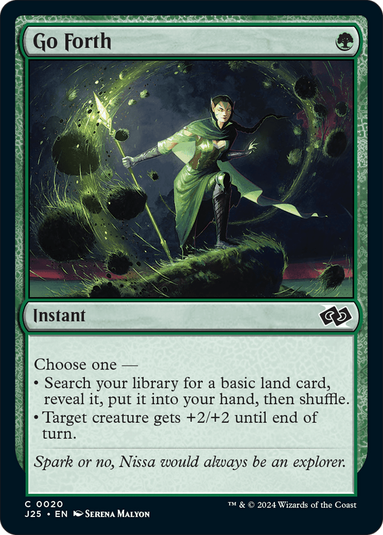 Go Forth [Foundations Jumpstart] MTG Single Magic: The Gathering  | Multizone: Comics And Games