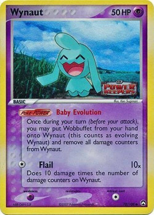 Wynaut (70/108) (Stamped) [EX: Power Keepers] Pokemon Single Pokémon  | Multizone: Comics And Games