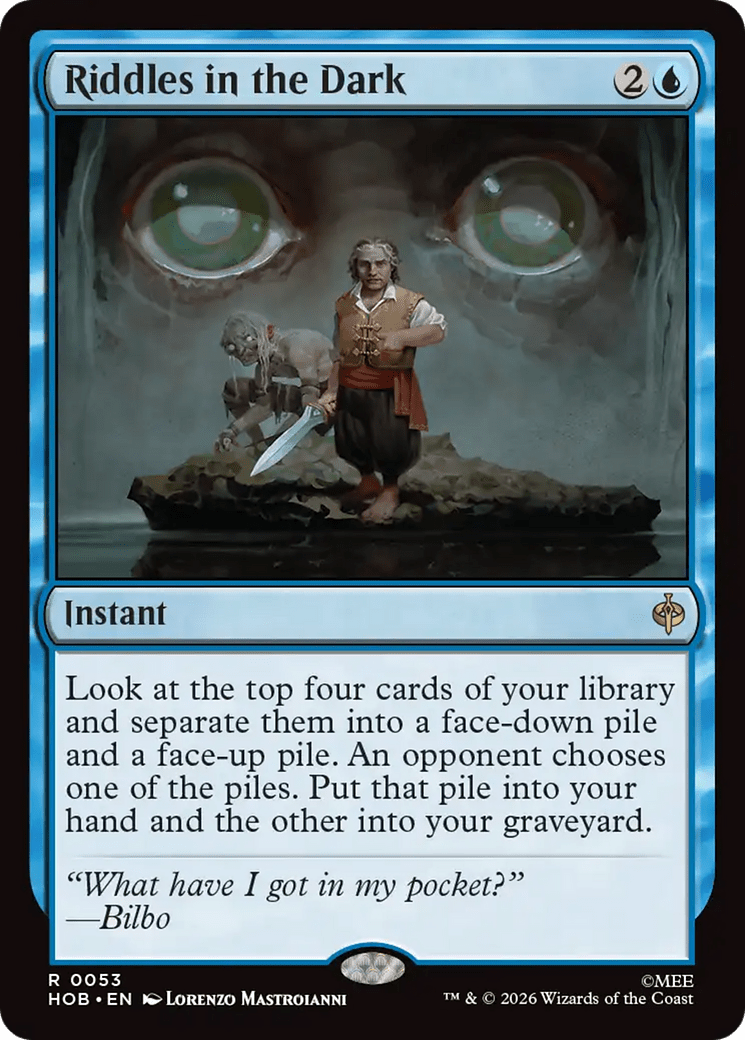 Riddles in the Dark [The Hobbit] MTG Single Magic: The Gathering  | Multizone: Comics And Games