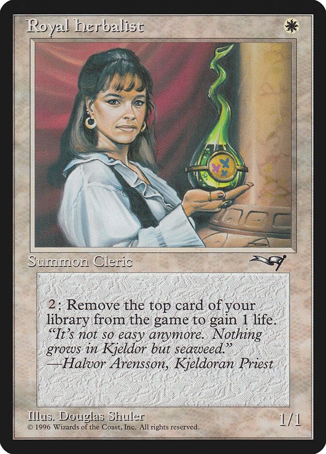 Royal Herbalist (Female) [Alliances] MTG Single Magic: The Gathering  | Multizone: Comics And Games