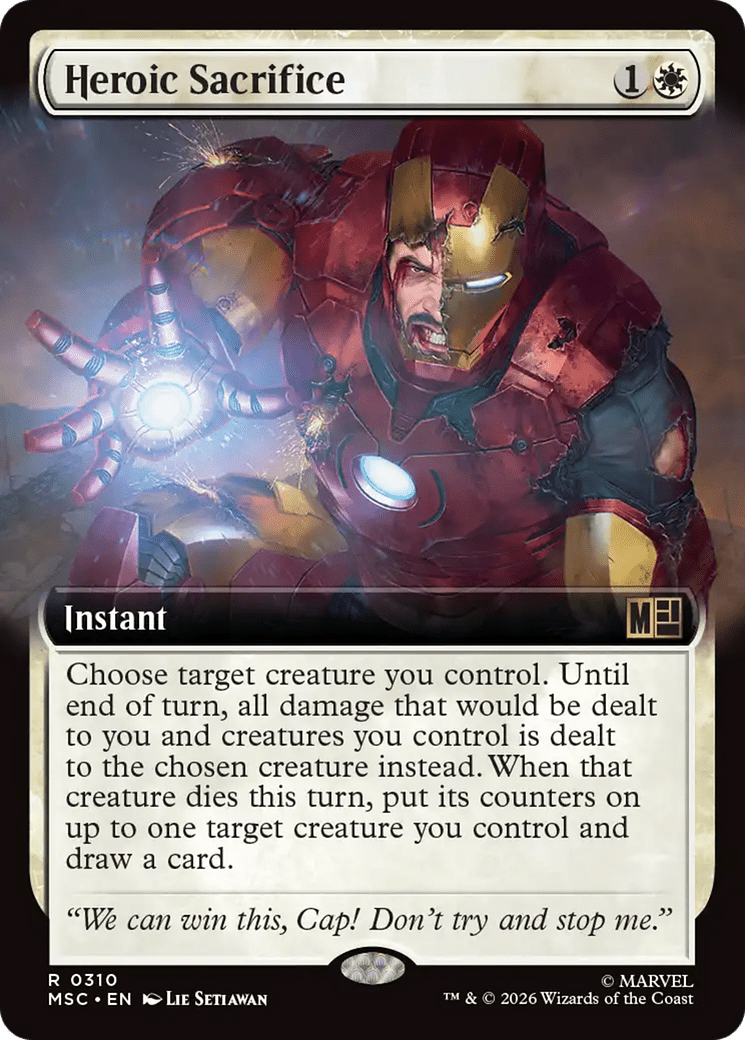 Heroic Sacrifice (Extended Art) [Marvel Super Heroes Commander] | Multizone: Comics And Games