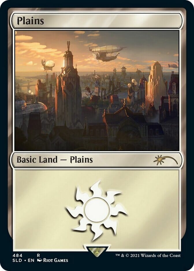 Plains (484) [Secret Lair Drop Series] MTG Single Magic: The Gathering  | Multizone: Comics And Games