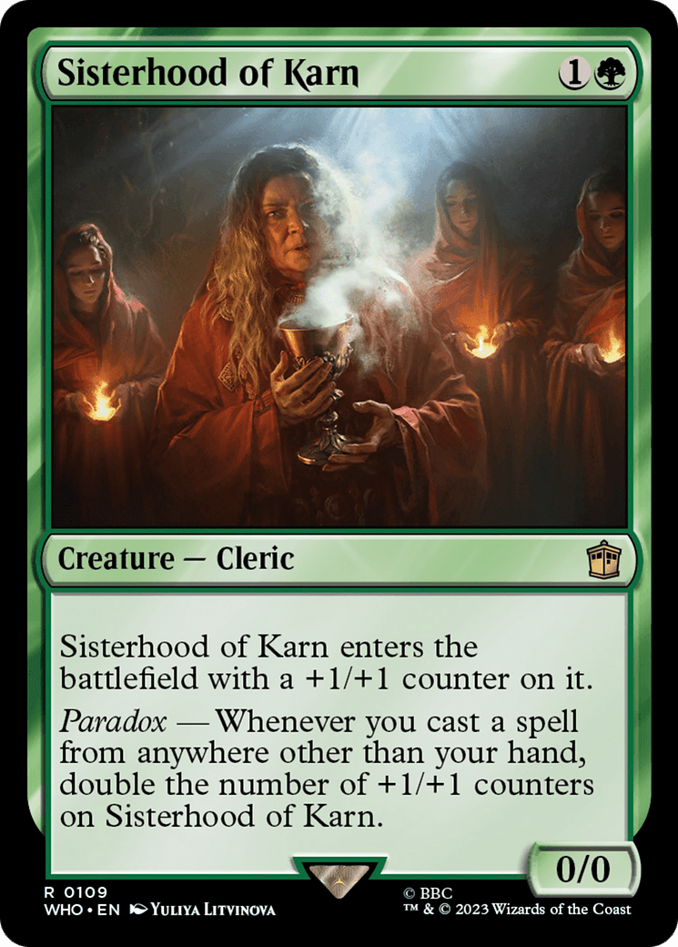 Sisterhood of Karn [Doctor Who] MTG Single Magic: The Gathering  | Multizone: Comics And Games