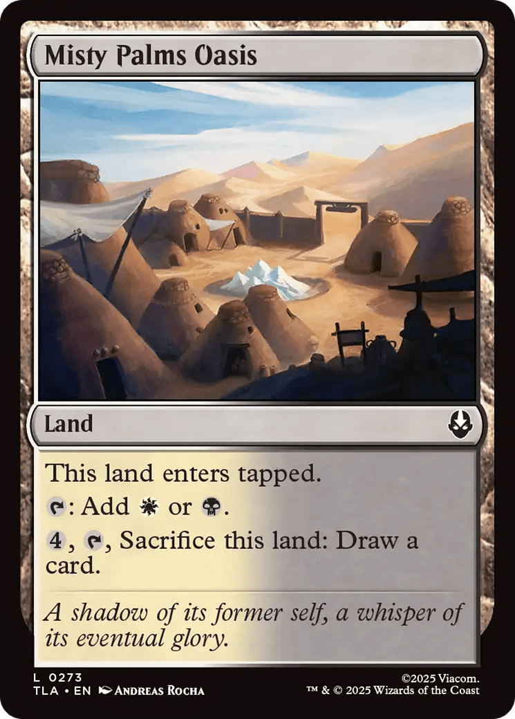 Misty Palms Oasis [Avatar: The Last Airbender] MTG Single Magic: The Gathering  | Multizone: Comics And Games