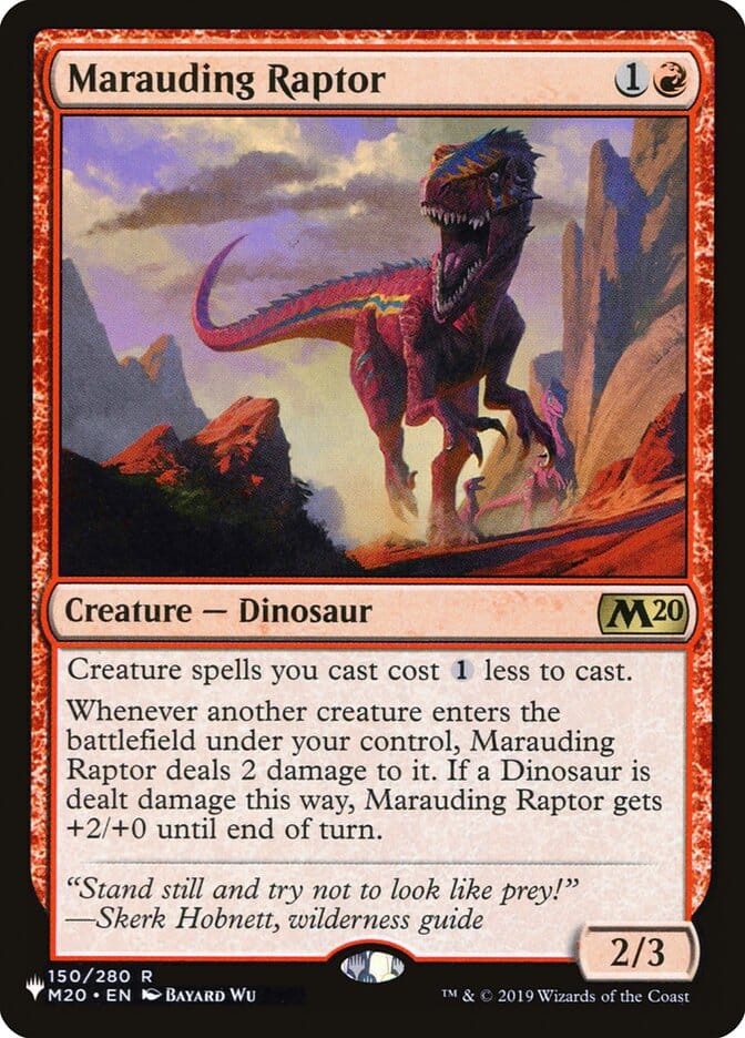 Marauding Raptor [The List] MTG Single Magic: The Gathering  | Multizone: Comics And Games