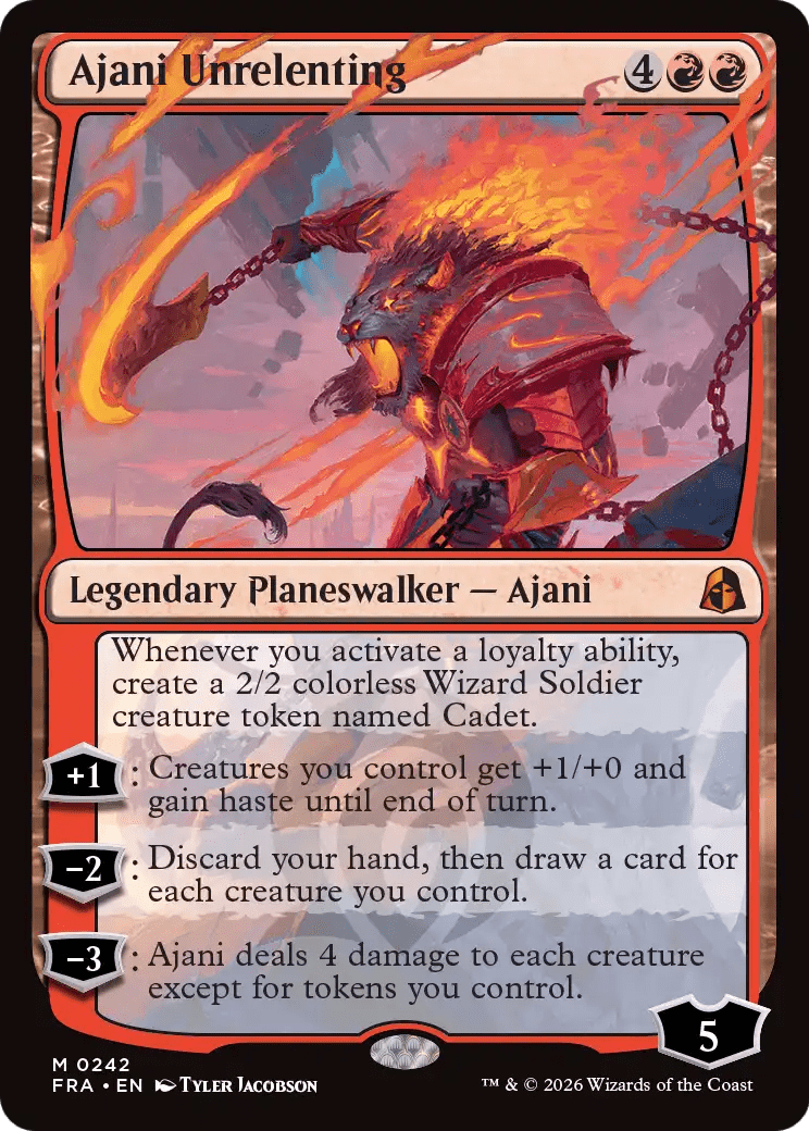Ajani Unrelenting [Reality Fracture] MTG Single Magic: The Gathering  | Multizone: Comics And Games