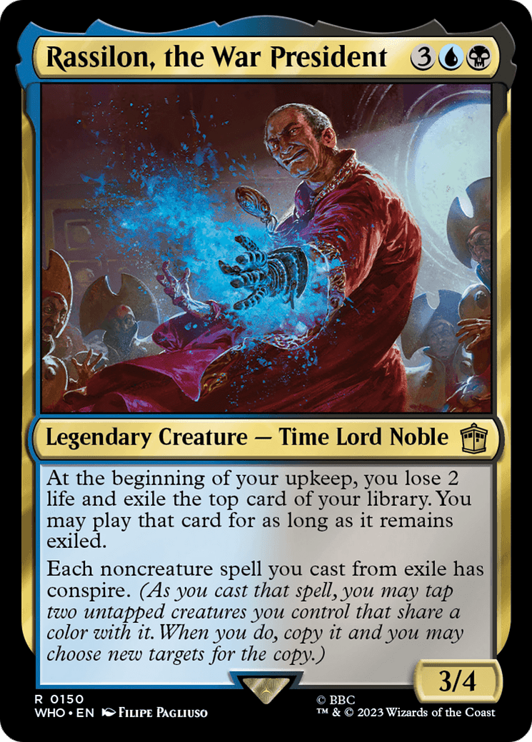 Rassilon, the War President [Doctor Who] MTG Single Magic: The Gathering  | Multizone: Comics And Games