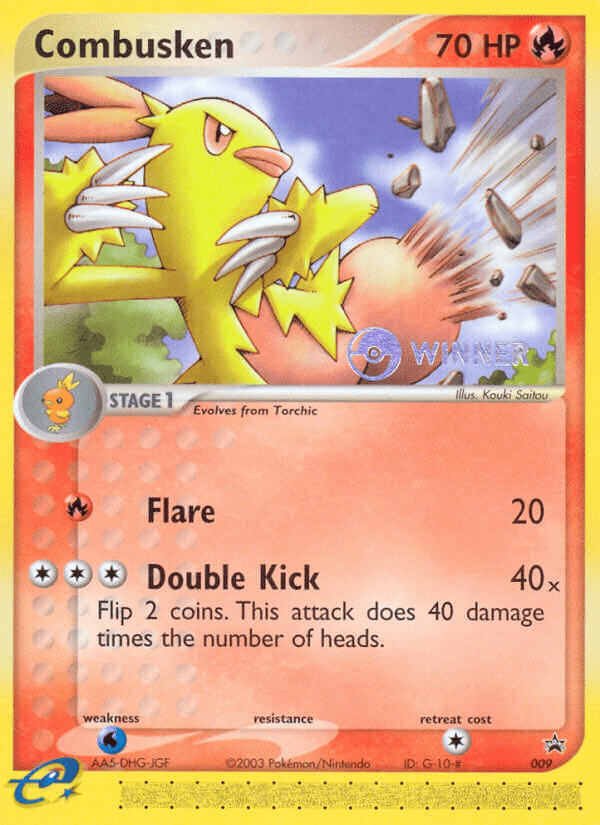Combusken (009) [Nintendo: Black Star Promos] Pokemon Single Pokémon  | Multizone: Comics And Games