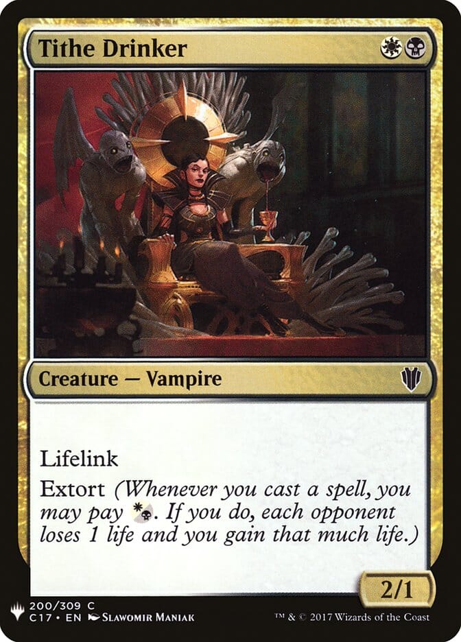 Tithe Drinker [Mystery Booster] MTG Single Magic: The Gathering  | Multizone: Comics And Games