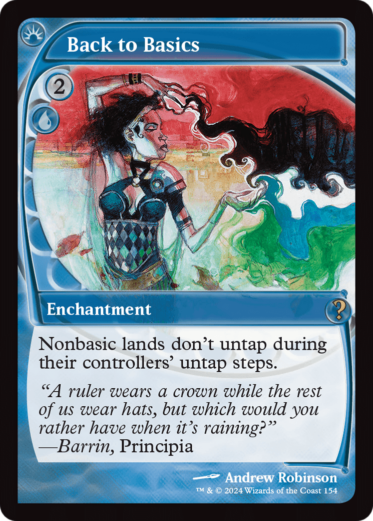 Back to Basics (Future Sight) [Mystery Booster 2] MTG Single Magic: The Gathering  | Multizone: Comics And Games