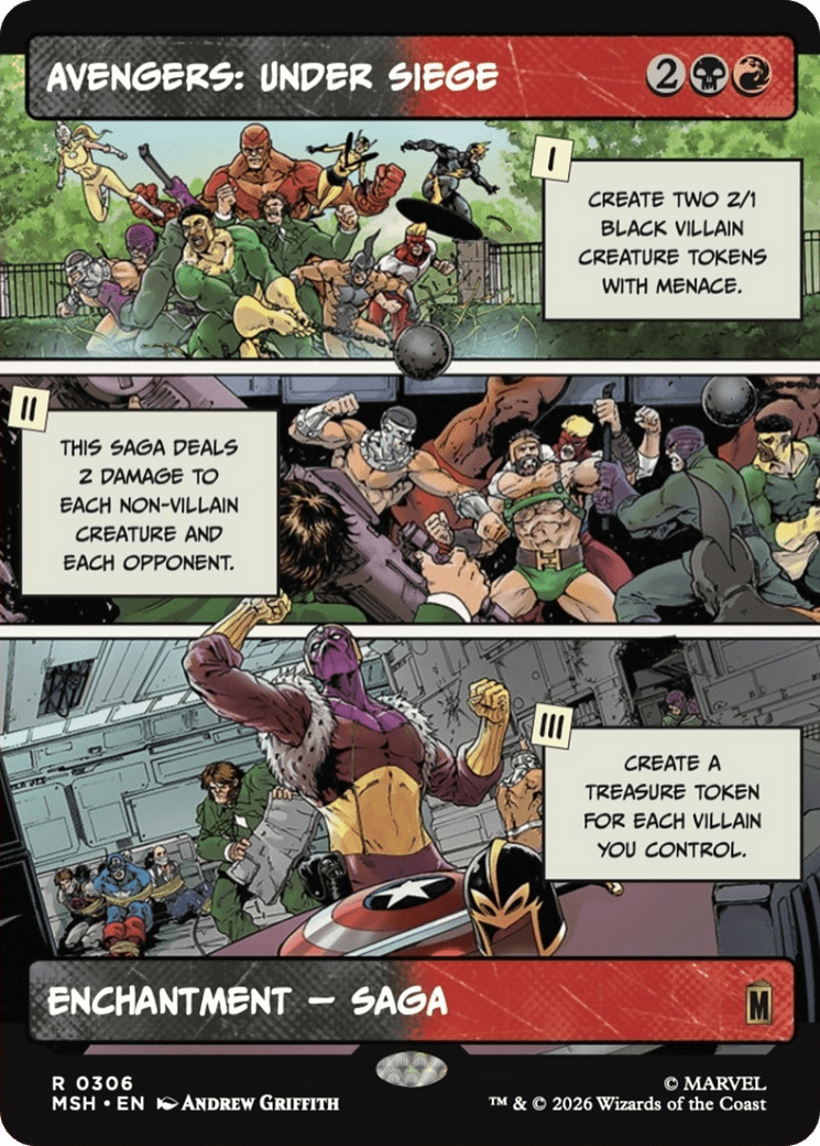 Avengers: Under Siege (Showcase) [Marvel Super Heroes] MTG Single Magic: The Gathering  | Multizone: Comics And Games