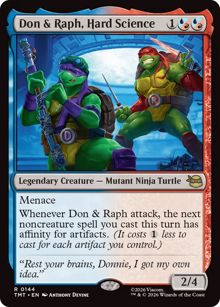 Don & Raph, Hard Science [Teenage Mutant Ninja Turtles] MTG Single Magic: The Gathering  | Multizone: Comics And Games