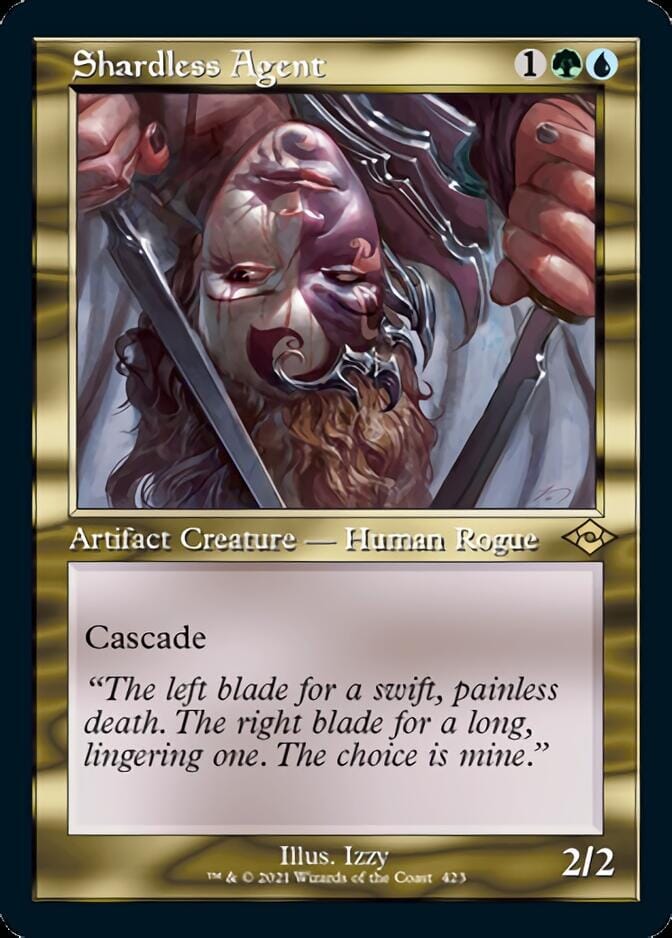 Shardless Agent (Retro Foil Etched) [Modern Horizons 2] MTG Single Magic: The Gathering  | Multizone: Comics And Games