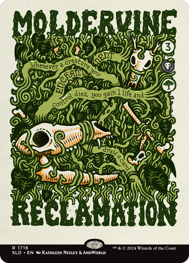 Moldervine Reclamation (Rainbow Foil) [Secret Lair Drop Series] MTG Single Magic: The Gathering  | Multizone: Comics And Games