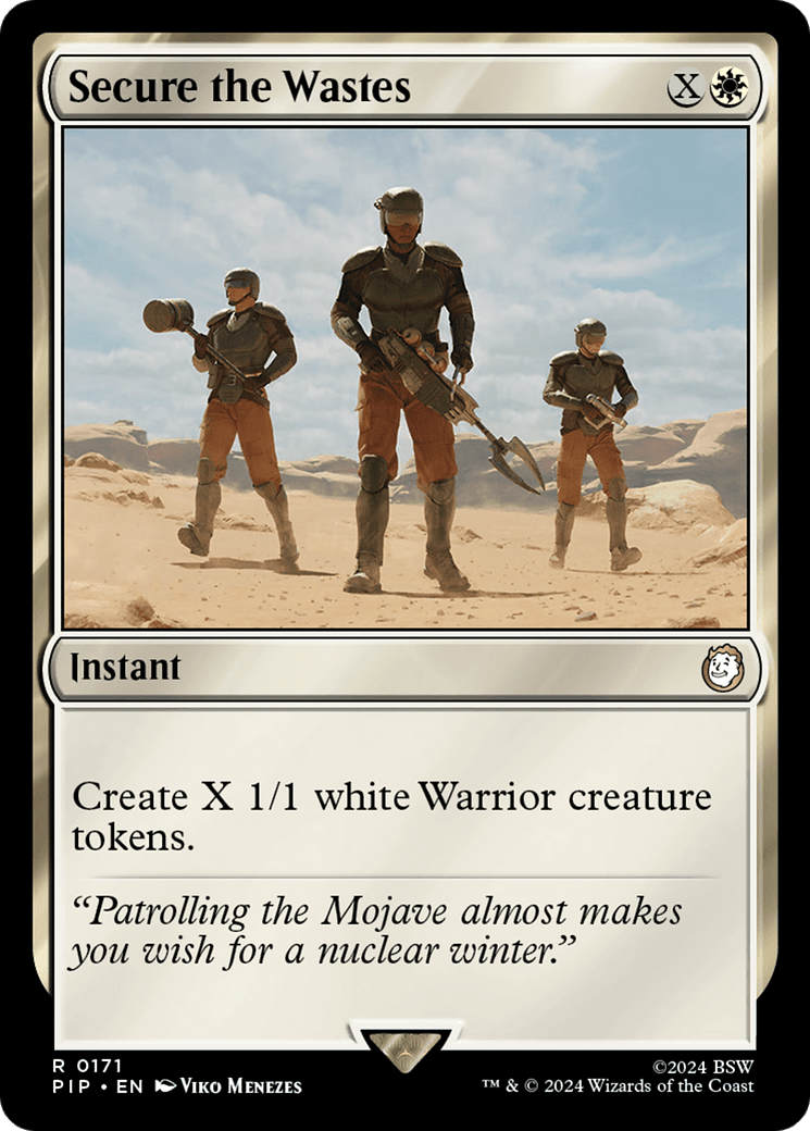 Secure the Wastes [Fallout] MTG Single Magic: The Gathering  | Multizone: Comics And Games