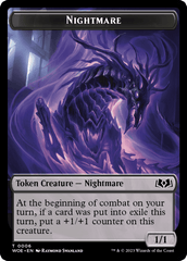 Nightmare // Food (0013) Double-Sided Token [Wilds of Eldraine Tokens] MTG Single Magic: The Gathering  | Multizone: Comics And Games