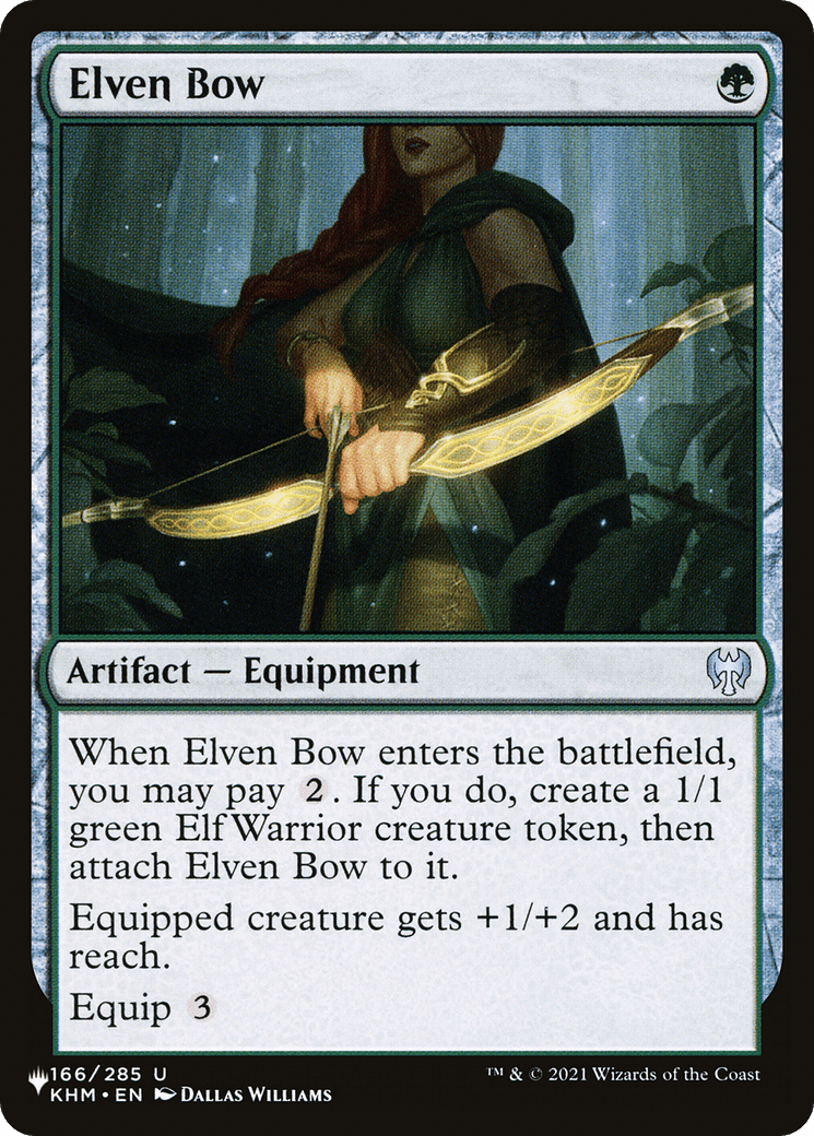 Elven Bow [The List] MTG Single Magic: The Gathering  | Multizone: Comics And Games