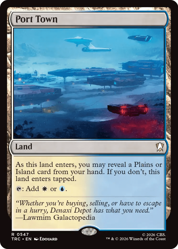 Port Town [Star Trek Commander] MTG Single Magic: The Gathering  | Multizone: Comics And Games