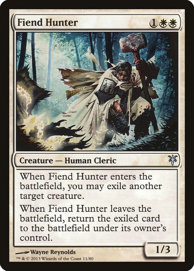 Fiend Hunter [Duel Decks: Sorin vs. Tibalt] MTG Single Magic: The Gathering  | Multizone: Comics And Games
