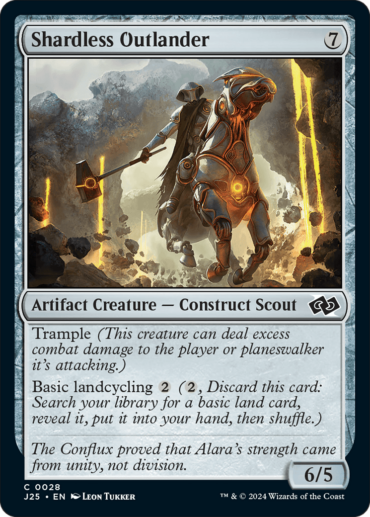 Shardless Outlander [Foundations Jumpstart] MTG Single Magic: The Gathering  | Multizone: Comics And Games