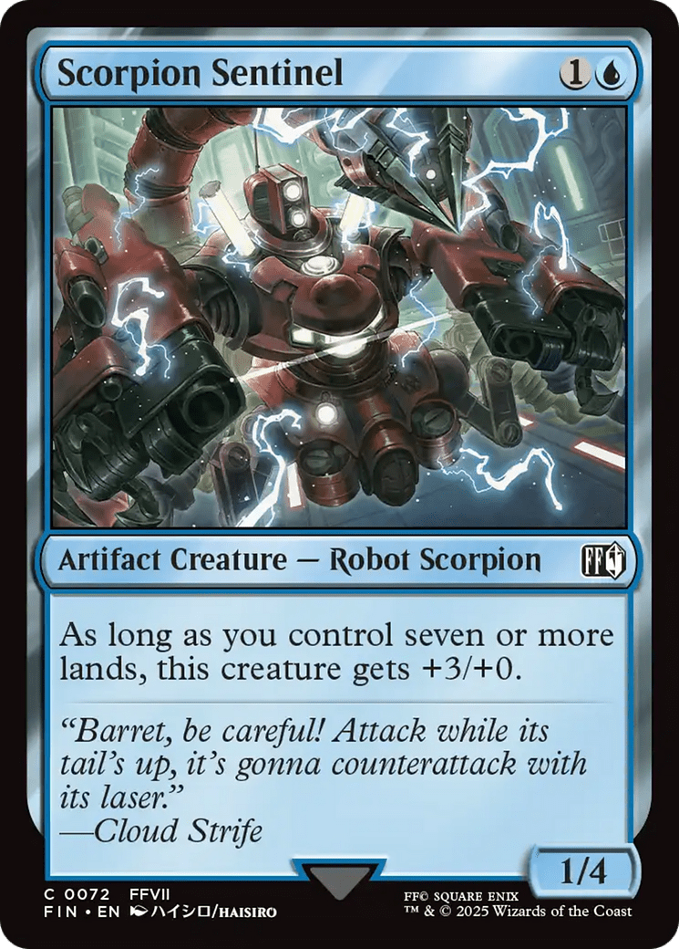 Scorpion Sentinel [FINAL FANTASY] MTG Single Magic: The Gathering  | Multizone: Comics And Games
