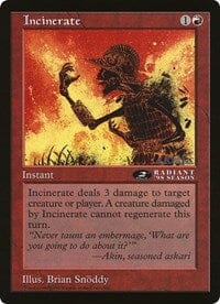 Incinerate (Oversized) [Oversize Cards] MTG Single Magic: The Gathering  | Multizone: Comics And Games