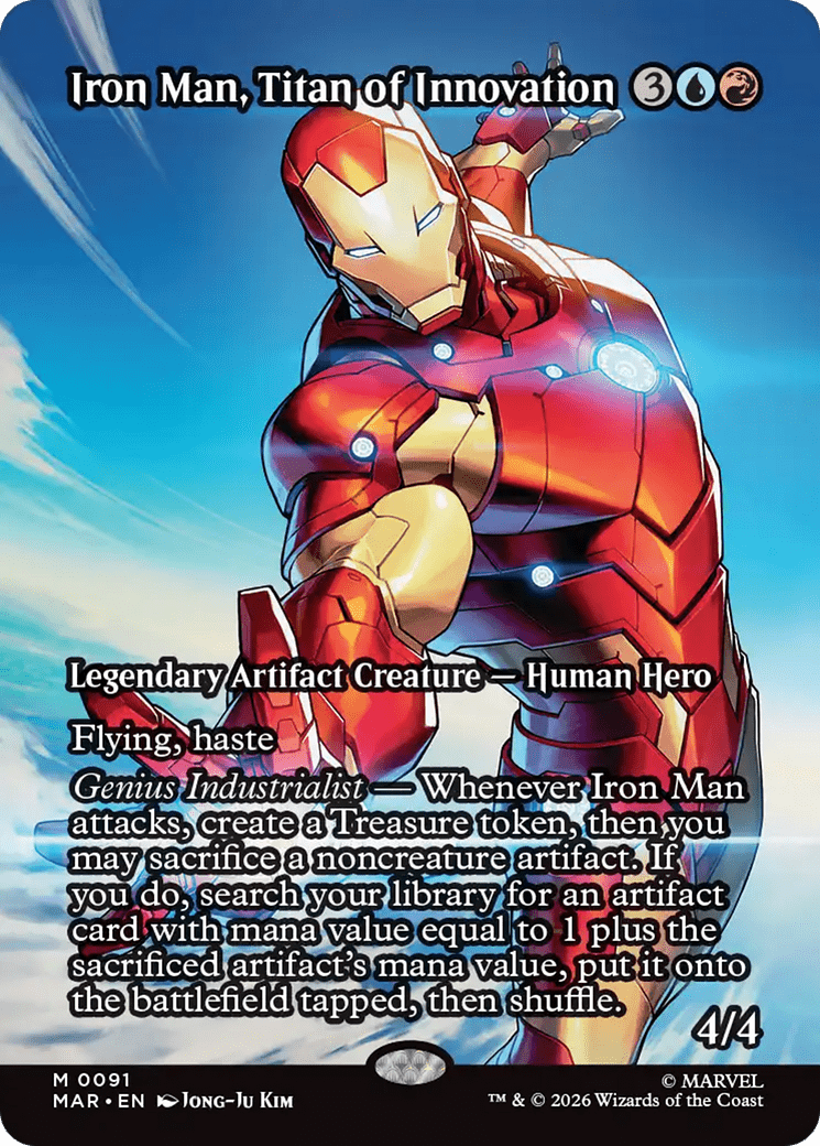 Iron Man, Titan of Innovation (Borderless) [Marvel Universe: Eternal-Legal] | Multizone: Comics And Games