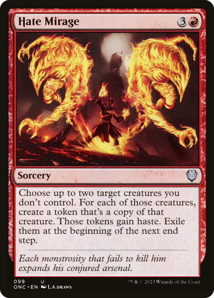 Hate Mirage [Phyrexia: All Will Be One Commander] MTG Single Magic: The Gathering  | Multizone: Comics And Games