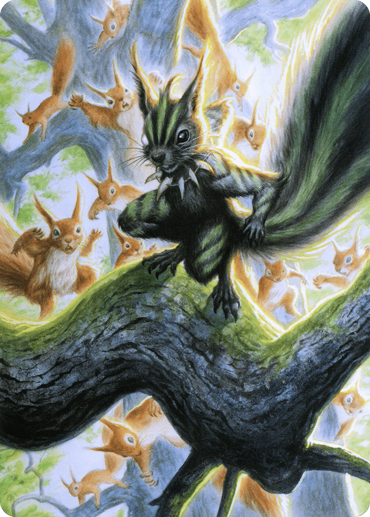 Chatterfang, Squirrel General Art Card (67) [Modern Horizons 2 Art Series] MTG Single Magic: The Gathering  | Multizone: Comics And Games