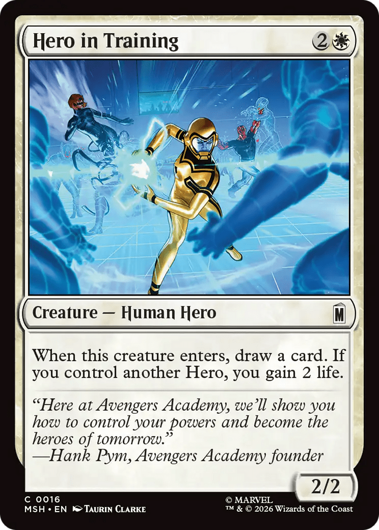 Hero in Training [Marvel Super Heroes] MTG Single Magic: The Gathering  | Multizone: Comics And Games