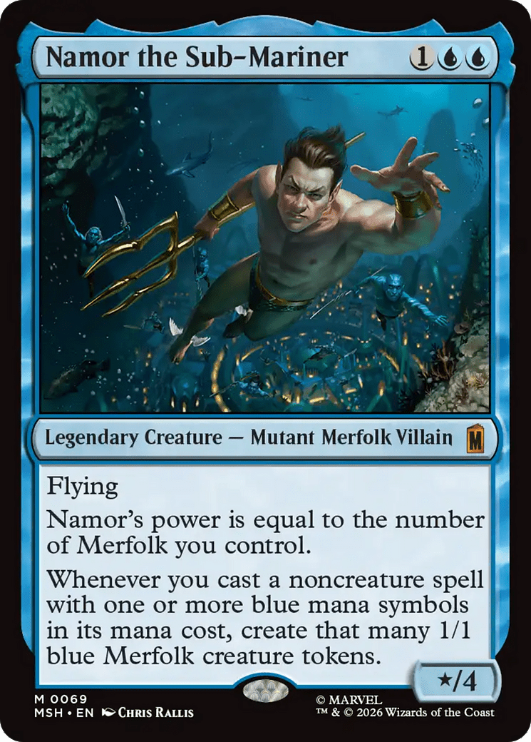 Namor the Sub-Mariner [Marvel Super Heroes] MTG Single Magic: The Gathering  | Multizone: Comics And Games