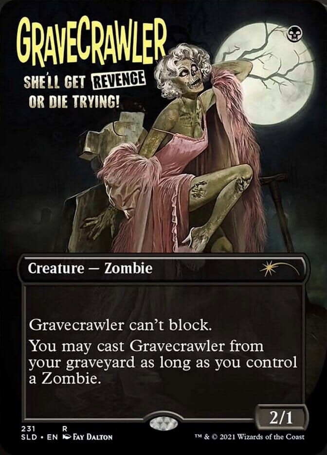 Gravecrawler [Secret Lair Drop Series] MTG Single Magic: The Gathering  | Multizone: Comics And Games