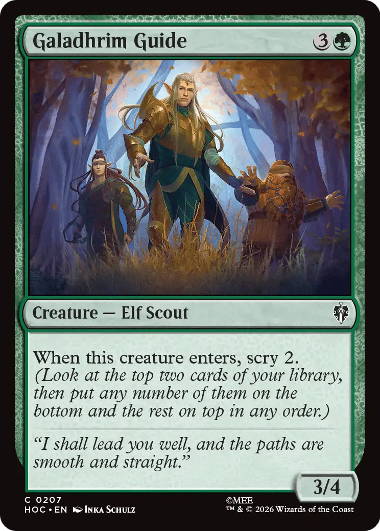 Galadhrim Guide [The Hobbit: Eternal-Legal] MTG Single Magic: The Gathering  | Multizone: Comics And Games